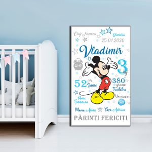 Tablou Canvas Personalizat Mickey 01