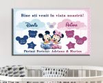 Tablou Canvas Personalizat Mickey si Minnie 01