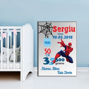 Tablou Canvas Personalizat Spiderman