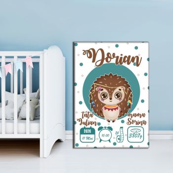 Tablou Canvas Personalizat Arici Dorian