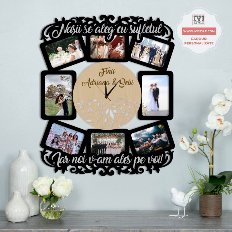 Rama-Foto-Personalizata-Nasii-se-aleg-cu-sufletul-Negru-+-Argintiu
