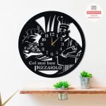 ceas personalizat pizzaiolo lemn