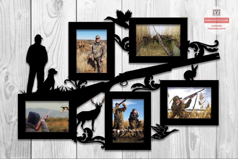 rama foto vanator personalizata