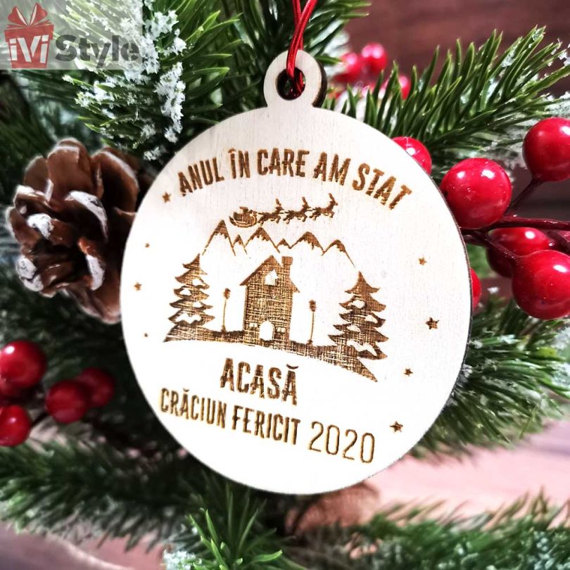 Glob Craciun Fericit 2020 Anul in Care Am Stat Acasa