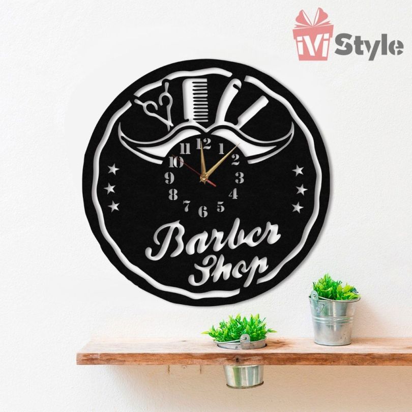 Ceas Personalizat Barbershop 07