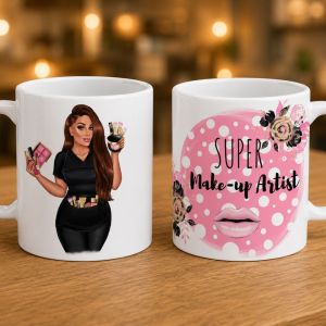Cana Personalizata Super Makeup Artist 01