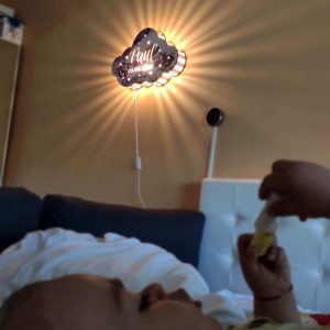 lampa norisor personalizata pe perete