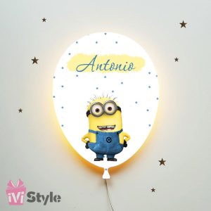 Lampa Personalizata LED Balon Minioni Antonio