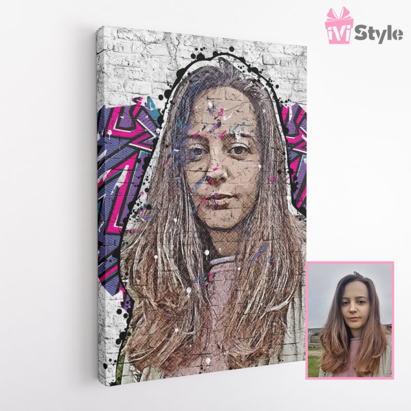 Tablou Canvas Personalizat Graffiti