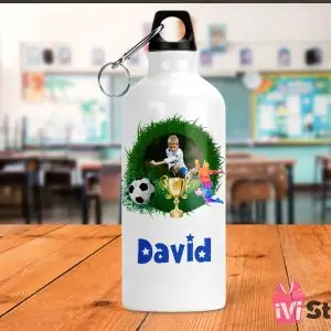 Sticla de Apa Personalizata Pentru Fotbal