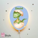 Lampa Personalizata LED Balon Dinozaur In Ou