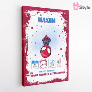 Tablou Canvas Spiderman Personalizat 03