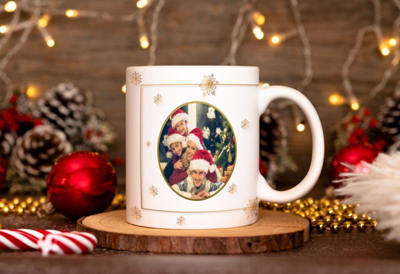cana personalizata craciun fericit fulgi