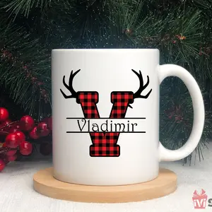 Cana Personalizata cu Litera Ren si Nume