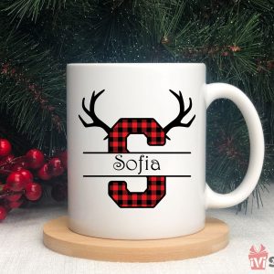 Cana Personalizata Cu Litera Ren si Nume S