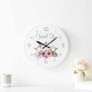 Ceas Personalizat pentru Florarie 01