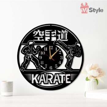 ceas de perete karate 01