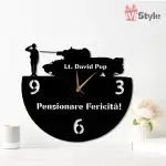 ceas personalizat cadru militar tanchist 01 pensionare fericita