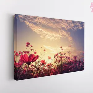 Tablou Canvas Decorativ Flori Cosmos