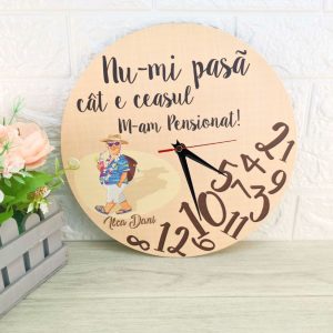 Ceas cadou pensionare