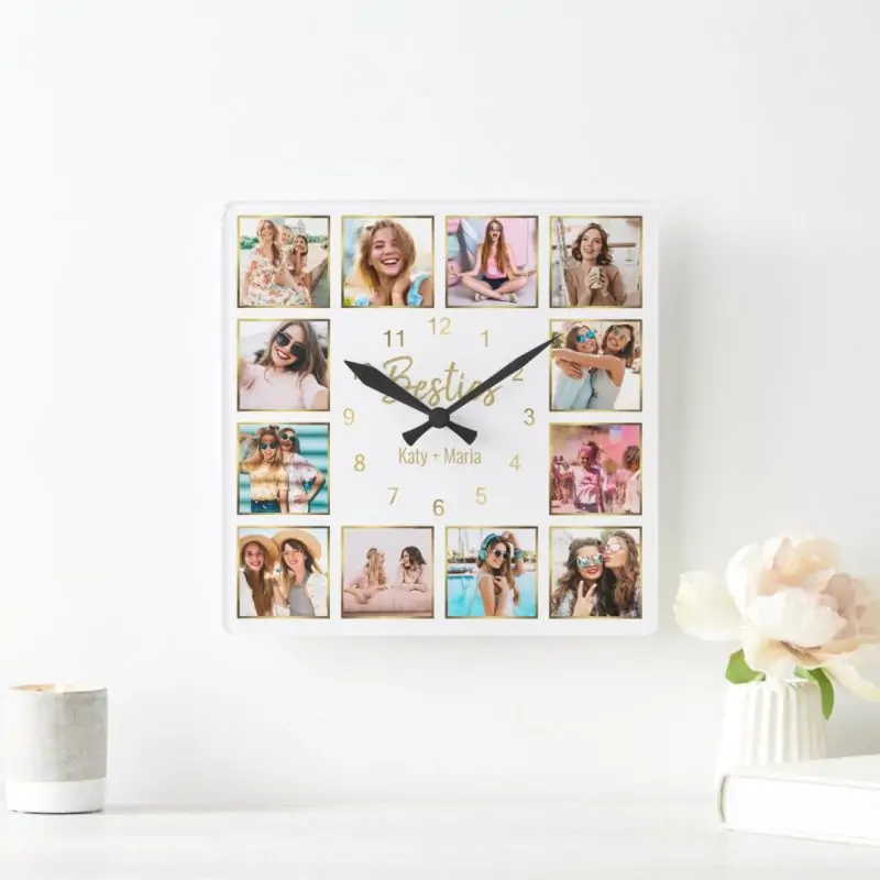 Ceas Personalizat prietene Besties 12 poze