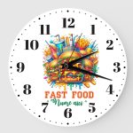 Ceas Personalizat Fast Food 01