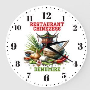 Ceas Personalizat Restaurant Chinezesc 01