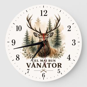 Ceas cadou vanator cerb natura 01
