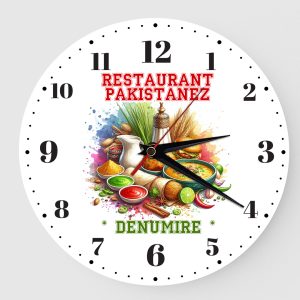 Ceas Personalizat Restaurant Pakistanez 01