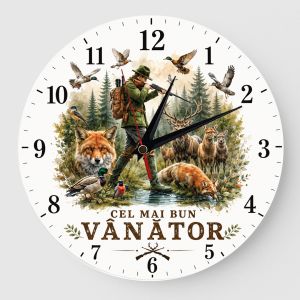 Ceas Cadou Vanator Fazani Vulpe Cerbi Rate