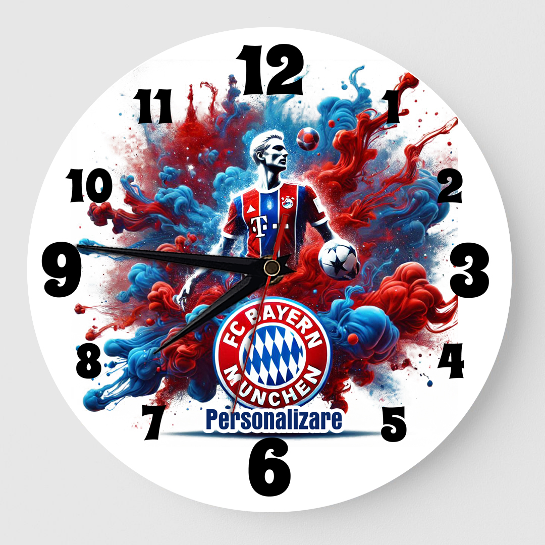 Ceas Personalizat Fotbal Bayern Munchen