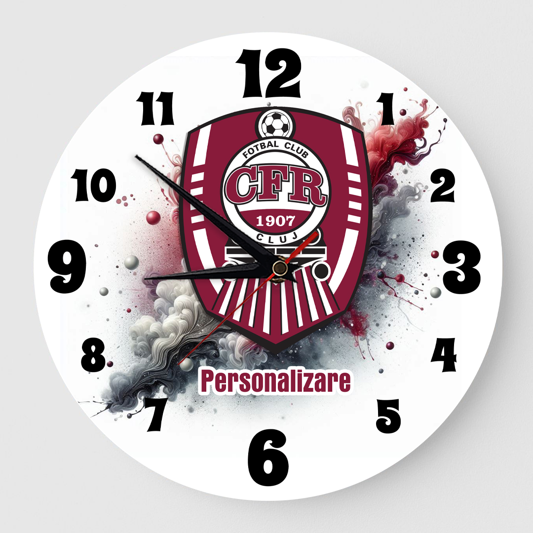 Ceas personalizat fotbal CFR Cluj