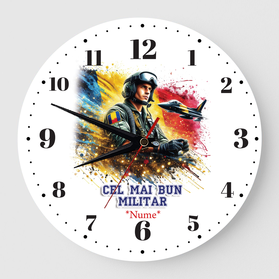 Ceas Personalizat Cadou Militar Fortele Aeriene 01