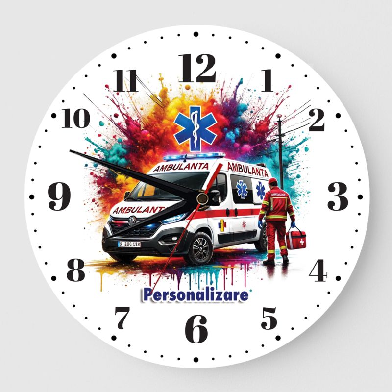 Ceas Personalizat Paramedic Urgente Ambulanta 01 Ceas Personalizat Paramedic Urgente Ambulanta 01