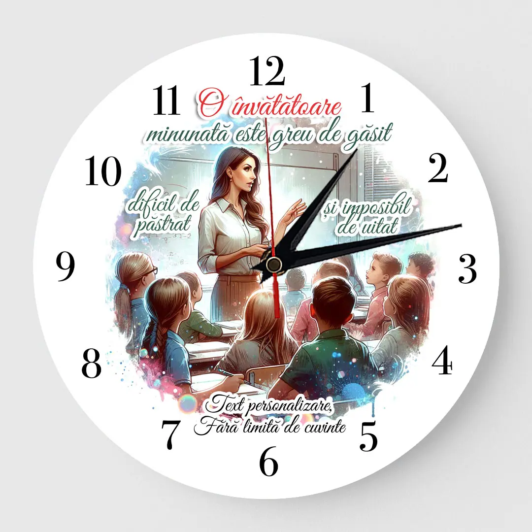 Ceas Personalizat O invatatoare minunata 01