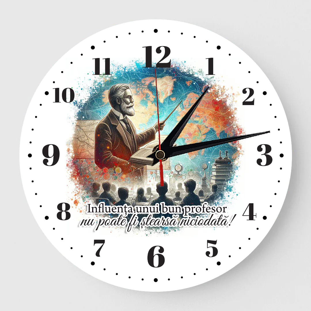 Ceas Personalizat profesor Istorie 01