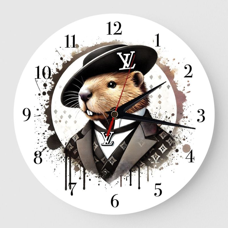 Ceas Personalizat capybara Louis Vuitton 01 Ceas Personalizat capybara Louis Vuitton 01