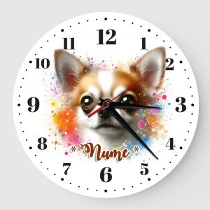 Ceas Personalizat Caine chihuahua 01