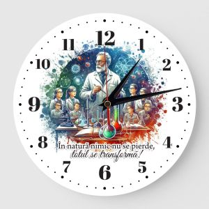 Ceas Personalizat profesor chimie 01