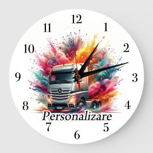 Ceas personalizat sofer tir Mercedes 01