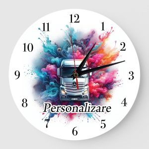 Ceas personalizat sofer tir Mercedes 02
