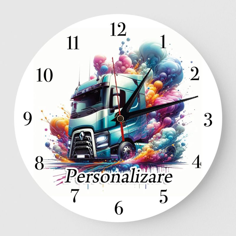 Ceas personalizat sofer tir Renault 01 Ceas personalizat sofer tir Renault 01