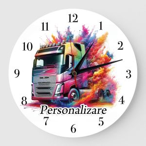 Ceas personalizat sofer tir Volvo 01