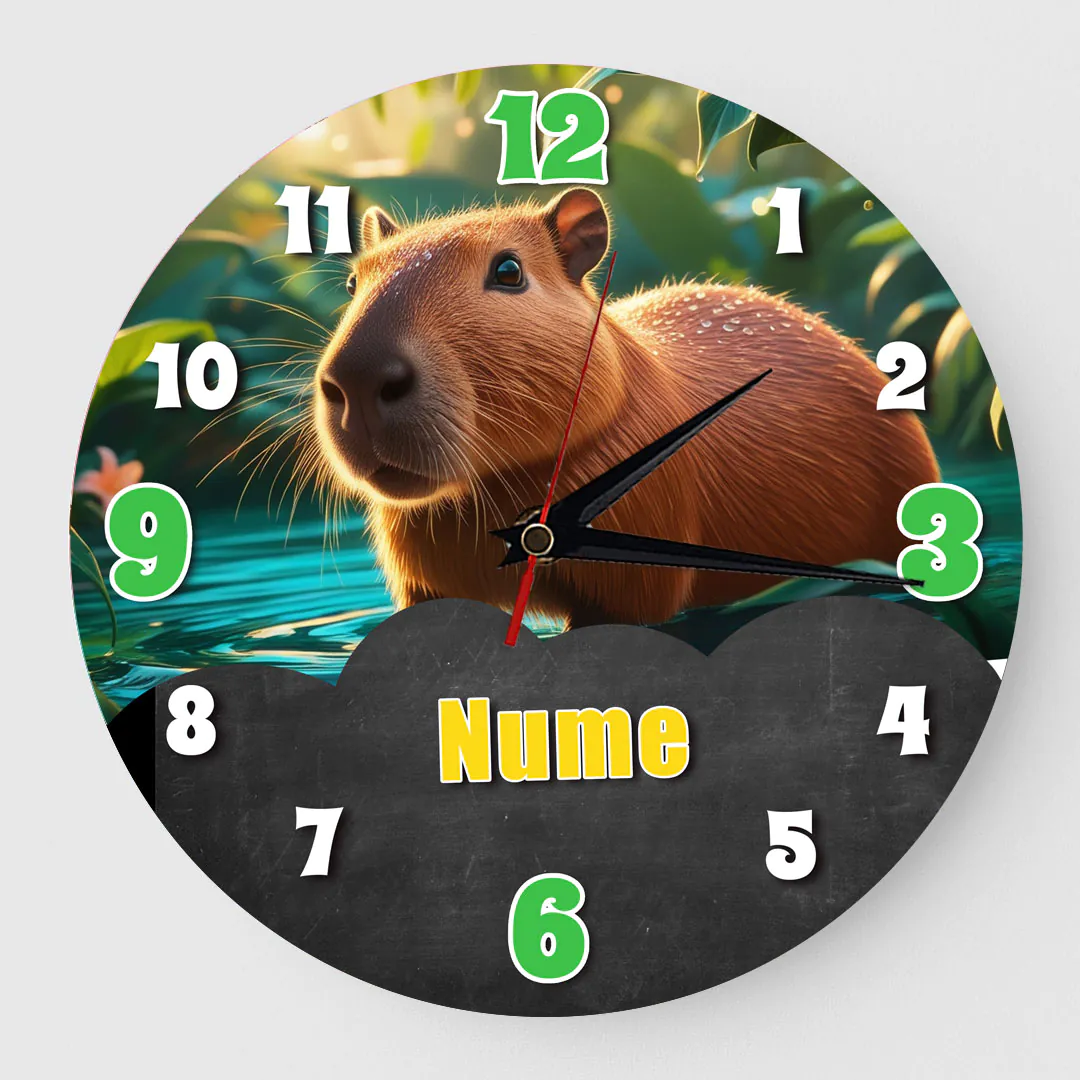 Ceas Personalizat Capybara 01