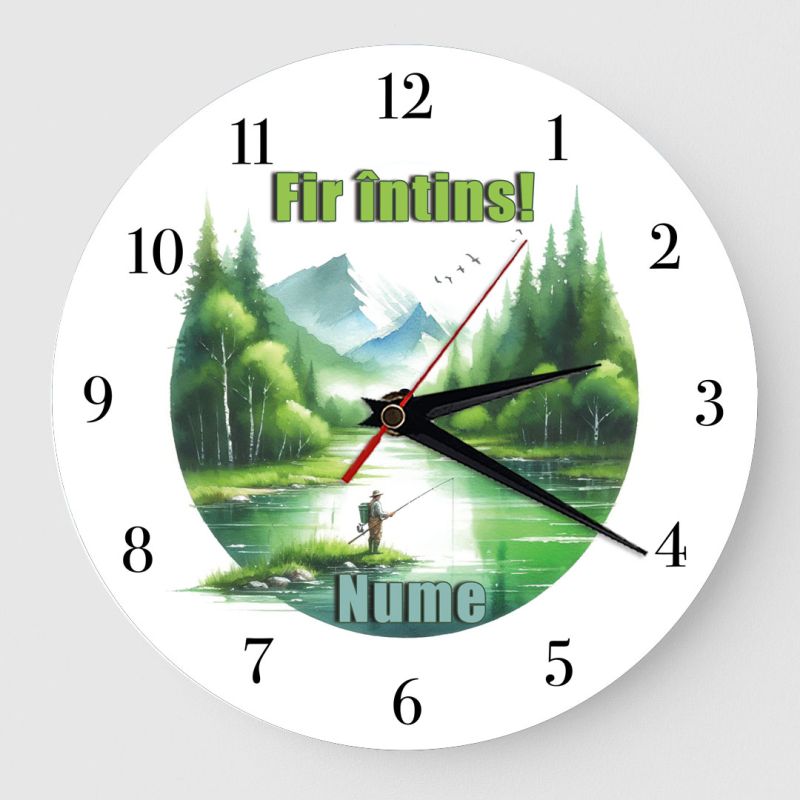 ceas personalizat pescar fir intins 01 ceas personalizat pescar fir intins 01