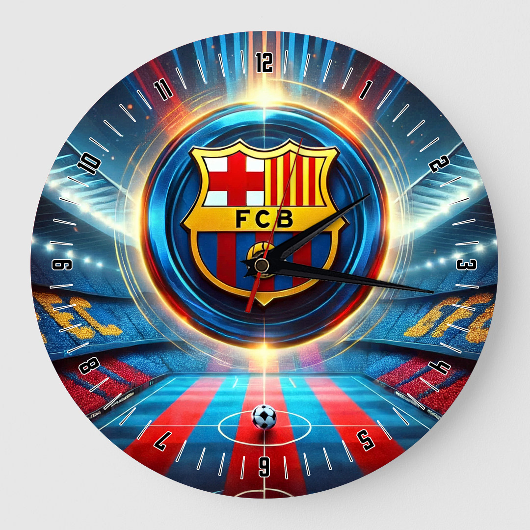 Ceas de perete FC Barcelona stadion