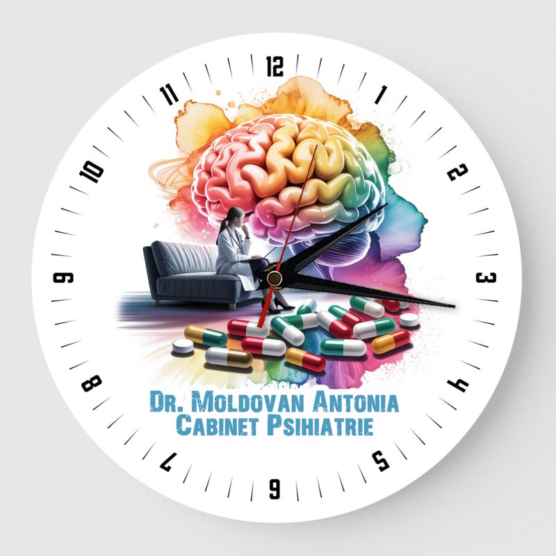 Ceas personalizat cabinet psihiatrie