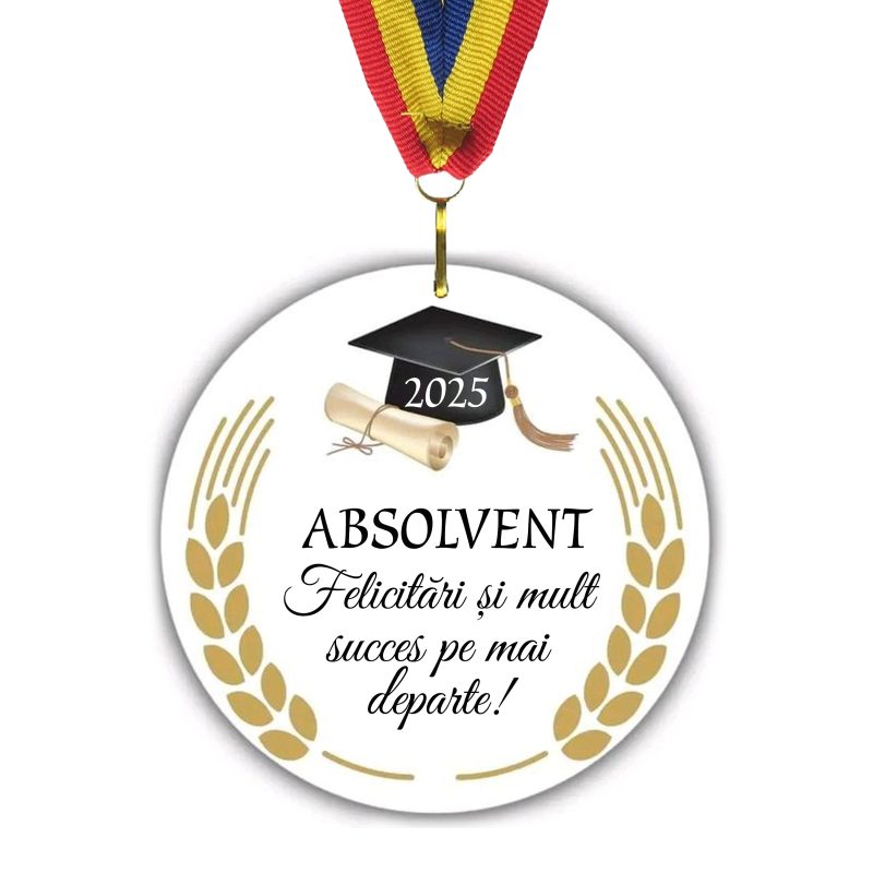 Medalie Absolvent Felicitari