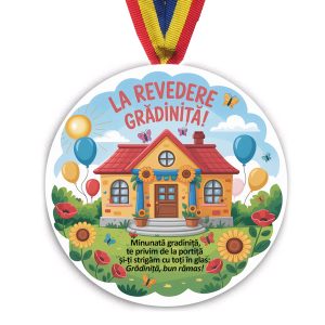 Medalie Absolvent La Revedere Gradinita - Acril