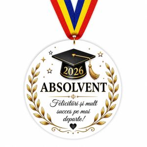 medalie absolvent felicitari 2026